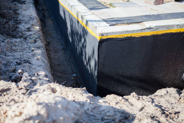 Professional Interior Drainage System technician working in Quakertown, PA